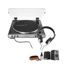 Audio-Technica AT-LP60XHP Belt-Drive Stereo Turntable with Audio Accessories