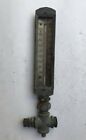 Vintage Steampunk SI CO Scientific Instrument Thermometer Cast Iron Brass