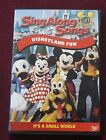 Disney Sing Along Songs DVD - DISNEYLAND FUN IT'S A SMALL WORLD (R1) - NM