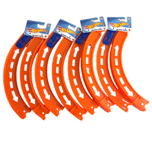 Hot Wheels Curve Tracks Expansion Packs ~ Includes 8 Curved Track Pieces 4 pack