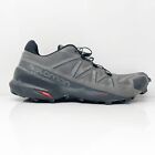 Salomon Mens Speedcross 5 410429 Gray Hiking Shoes Sneakers Size 12