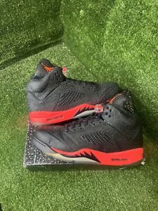 Nike Air Jordan 5 Retro 3Lab5 Infrared size 12 599581-010 OG V Clean Black