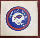 VERY RARE 1982 Buffalo Bills Ralph Wilson Autographed Cushion PERRY TUTTLE DEBUT