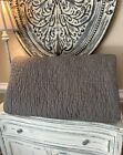 Pottery Barn Belgian Flax Linen Handcrafted KING/CAL KING Quilt Heathered Charc
