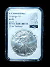 2023 $1 American Silver Eagle - NGC MS70- U.S. Invention Series Air Conditioning