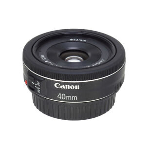 CANON EF40mm F2.8 STM Lens & Hood  NEW 0858