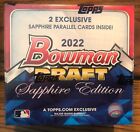 2022 Bowman Draft Sapphire Edition Baseball MLB Factory Sealed Hobby Box