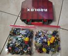 HUGE Roblox Toy Lot With Carrying Case Figures, Accessories, Weapons, Etc.