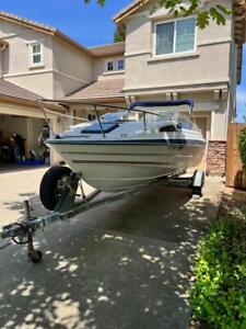 New Listing1985 Bayliner Cabin Cruiser 23' Boat Located in Roseville, CA - Has Trailer
