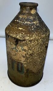 Old KOLLER'S TOPAZ CONE TOP CROWNTAINER BEER CAN 12 Oz