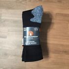 Weatherproof Vintag Men’s 6 -12 Outdoor Wool Blend Crew Sock Multi Color 5 pairs