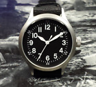A Custom Made 'WW2 A-11' Style Homage Quartz Watch. Mineral. 100m WR. Version 1