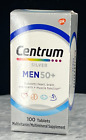 Centrum Men 50+  MultiVitamin 100 Tablets - NIB