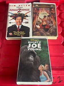 New ListingLot Of 3 VHS Movies Jungle 2 Jungle Mighty Joe Young Buddy