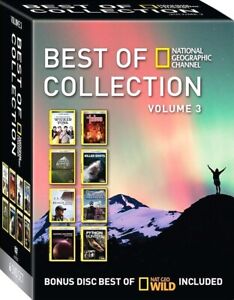 National Geographic: Best of Collection 3 (DVD) w/ caves, pythons, sharks, NEW