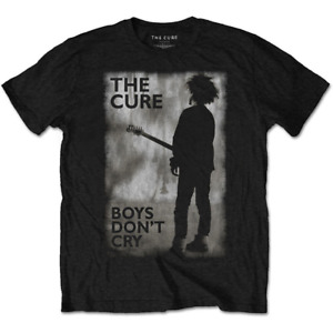 The Cure T Shirt Boy'S Don'T Cry Black Mens Classic Rock Band T-Shirt