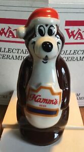 Wade Hamm's Beer Santa's Helper Bear 1996 Brown