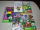 Veggie Tales VHS lot of 5! Lyle, holiday, snoodles tale, silly songs!