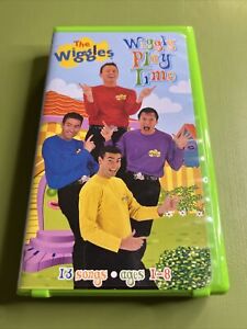 The Wiggles - Wiggly Playtime (VHS, 2001) Dance Music Video Kids