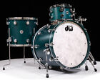 DW Collector's 3pc Shell Pack 3/3/3 Maple Kit - Teal Satin Oil