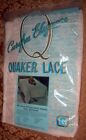QUAKER LACE Rectangle TABLECLOTH & 4 NAPKINS 54 X 72 Pattern 9913 Natural NEW