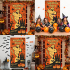 Vintage Halloween Door Cover Johanna Parker Halloween Trick Hanging Banner