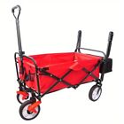 Foldable beach outdoor carriage foldable utility garden portable shopping cart