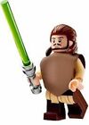NEW! LEGO 75383 Star Wars minifigure - QUI-GON JINN - SHIPS IMMEDIATELY! IN HAND