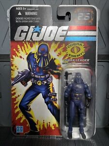 GI Joe 25th Anniversary Cobra Commander Leader Hooded Hasbro 2007