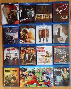 BLU-RAY Action Movies - Pick and Choose your favorites!