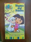 Dora the Explorer - Rhymes and Riddles VHS 2003 Nick Jr