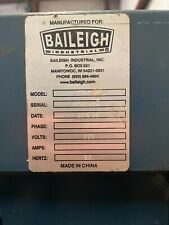 BAILEIGH CNC PLASMA TABLE - USED