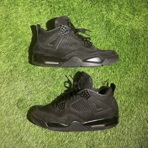 Size 9.5 - Jordan 4 Retro Mid Black Cat