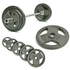 45 lb Weight Plates 2 inch Olympic Cast Iron Barbell Plates for Home Gym Lifting