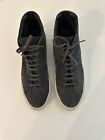 COMMON PROJECTS Achilles Mid Top Dark  Gray Suede Men Size 44/ US 11