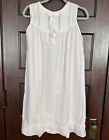 VTG Glencraft Lingerie Soft Pink Nightie Nightgown Ruffle USA Union Made Small