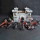 Medieval Castle Toy, Castles Knights Soldiers Model Kit Knight Figures Playset F