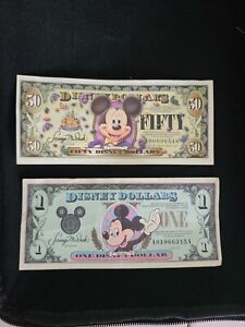 2005  50th Anniversary Disney Dollar Mickey Mouse 