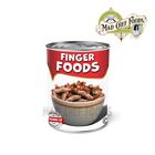 FUNNY Thanksgiving Finger Foods Can Label STOCKING STUFFER Joke Gag Gift 2 PACK