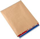 Premium Kraft Paper Bags Flat Merchandise Bags 100 pack 12 In X 15 In