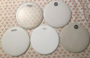 Lot of Five Drum Heads 14