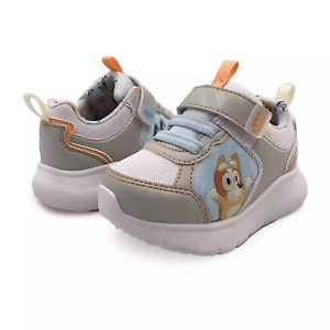 New Bluey Toddler Boys' Light-Up Sneakers 6 7 8 9 10 11 12