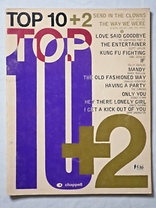 New ListingVintage 70s Top 10 + 2 Sheet Music songbook Send in the Clouds Ringo Star