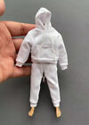 1/12 Scale White Hoodie Sweatpants For Tm01a Tm02a 6