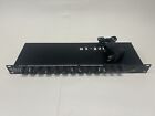 Rolls RM219 Stereo Line Audio Mixer With power supply Rackmount 1U