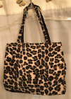 Leopard Print Velour Purse Handbag