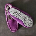 UGG Women's Ansley Suede Purple Violet Slippers Sz 7