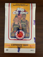 2023 Topps Chrome McDonald's All American Game Basketball 20 Pack Hobby Box