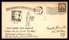 Mayfairstamps US 1936 Ft Lee Army Day McKinley OH Infantry Cover aaj_54383