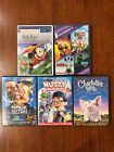 Disney Movie Family Bundle - 8 DVD Movies - Mickey and the Beanstalk - Good Cond